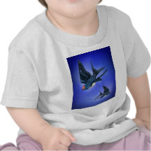 Swallows in flight shirts
