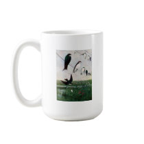 Swallows on a Power Line Mug