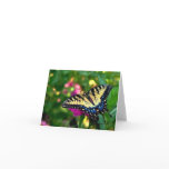 Swallowtail butterfly card