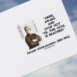 Swami Vivekananda Arise Awake Stop Not Til Goal Is business cards