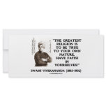 Swami Vivekananda Greatest Religion Be True Faith rack cards