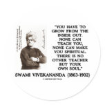 Swami Vivekananda Grow From Inside Out Own Teacher stickers