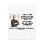 Swami Vivekananda Man Reached Immortality Material Postcard