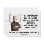 Swami Vivekananda Oneness Secret Of Everything invitations
