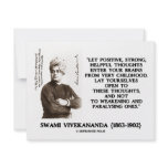 Swami Vivekananda Positive Strong Helpful Thoughts invitations