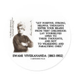 Swami Vivekananda Positive Strong Helpful Thoughts stickers