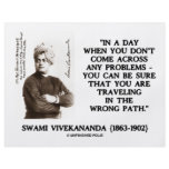 Swami Vivekananda Travelling In Wrong Path flyers