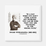 Swami Vivekananda Travelling In Wrong Path Fridge Magnet