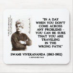 Swami Vivekananda Travelling In Wrong Path mousepads