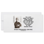 Swami Vivekananda Travelling In Wrong Path rack cards