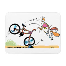 Swamp Ding Duck Bicycle Magnet