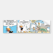 Swamp Ding Duck Take-Off Permission Bumper Stickers