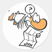 Swamp Ducks Lost Sticker