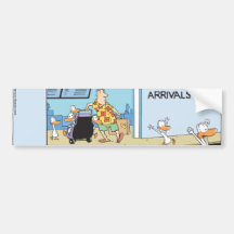 Swamp Ducks Stowaways Bumper Stickers