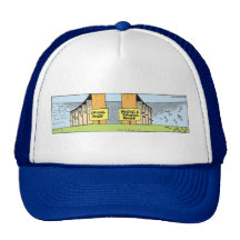 Swamp Golf Driving Range Trucker Hats