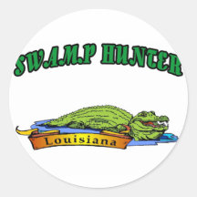 Swamp Hunter Louisiana Stickers