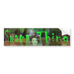 SWAMP THING 4 bumper stickers
