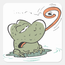 Swamp Wart The Frog Sticker