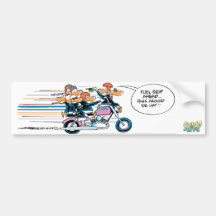 Swamp Wild Ducks Fuel Stop Bumper Stickers