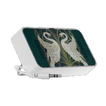 Swan and Rush and Iris wallpaper  Speaker speakers