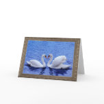 swan heart cards