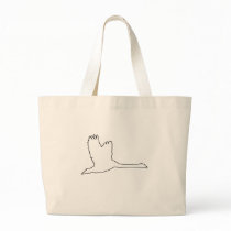Swan in Flight Bags
