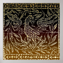 Swan Lace Poster