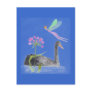 swan lake elve ""Butomus umbellatus" Postcard