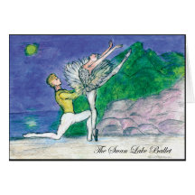 Swan Lake Odette Card