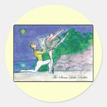 Swan Lake Odette Sticker