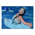 Swan Lake Princess Card