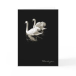 Swan Lake romantic card