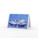 swan love cards
