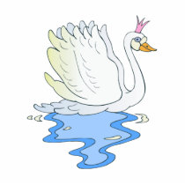 Swan Princess Photo Cutout