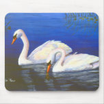 Swan Reflections Mousepad