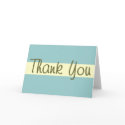 Swanky Thank You Card