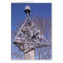 Swannington village sign on a sunny day in Norfolk Greeting Card