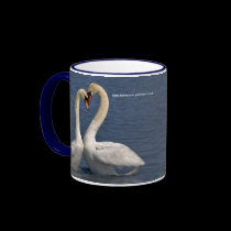 Swans in Love Mug