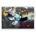 Swans Swimming cards