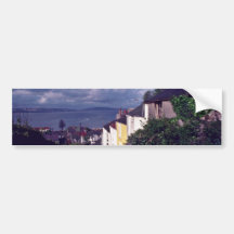 Swansea, The Mumbles, Village Lane (Circa 1580) fl Bumper Sticker