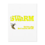 SWaRM Box Logo Postcard