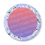 swarm of bees photo frame magnets