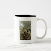 Swarm of locusts Antique Locust Illustration Coffee Mugs