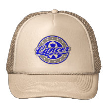 Swash Logo Colon Cancer Survivor Mesh Hat