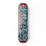 [ SWASS ] 3D Chrome-Look SKO Skateboard Deck