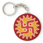 Swastika : Indian Traditional Symbol keychains