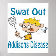 Swat Out Addisons-Disease Poster