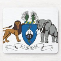 Swaziland Coat of Arms Mouse Pad