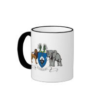 Swaziland Coat of Arms Coffee Mugs