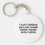 Swear words keychains